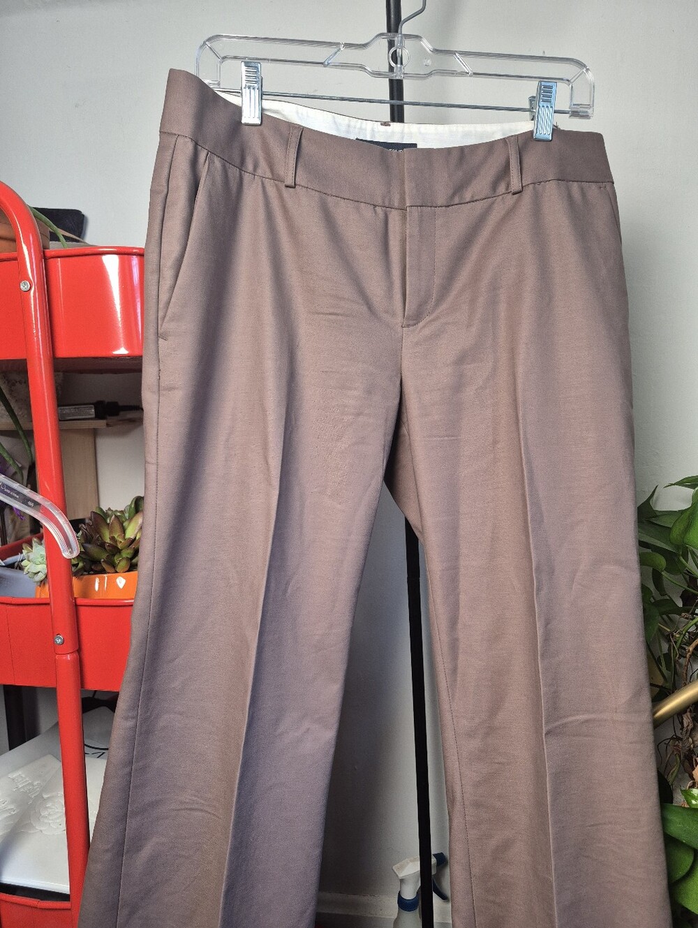 Banana Republic Women's Dress Pants in Mauve Or Taupe